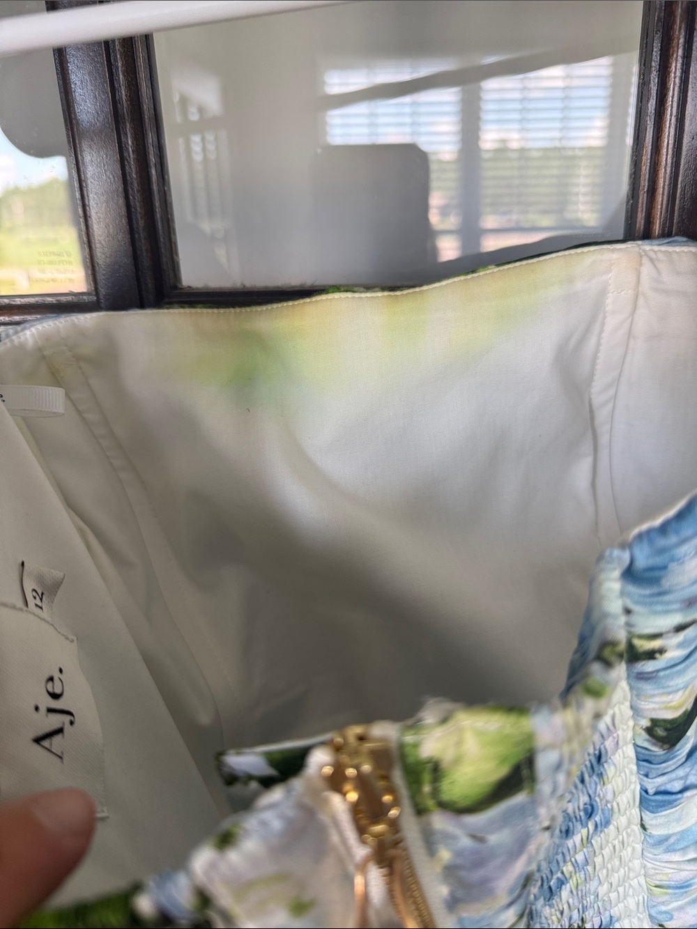 AJE Behold Strapless Floral Maxi Dress - Picture 11 of 11